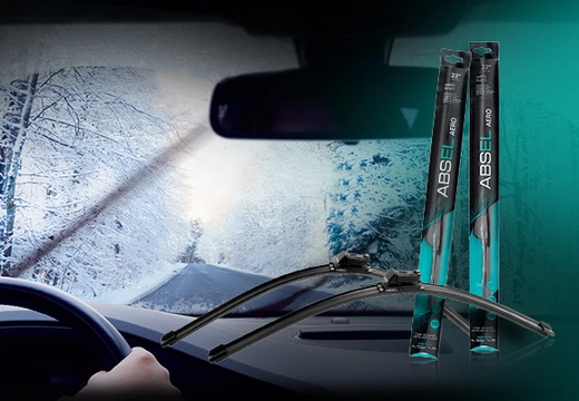 ABSEL windshield wiper blades: clean windshield in any weather!