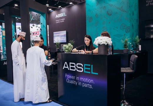 ABSEL auto parts were successfully presented at the exhibition in Dubai